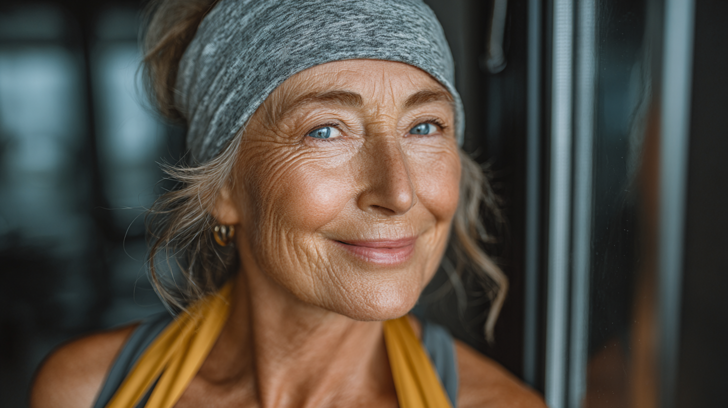 Активні літні люди займаються спортом